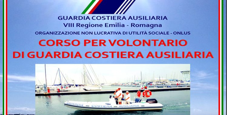 Corso per Volontari Guardia Costiera Ausiliaria 2017