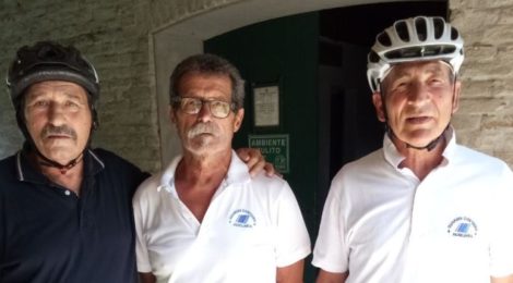 Da sx Biolcati Rinaldi Efre MISTRAL, Mainetti Giovanni e Galise Valter GCA