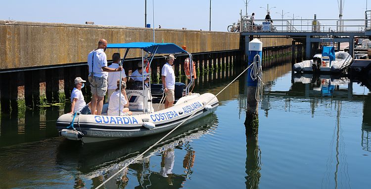 Addestramento gommone