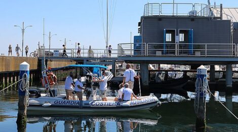 Addestramento gommone