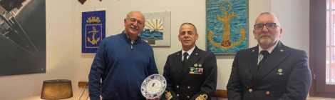 Capitano di Vascello Francesco Cimmino, Comandante Maurizio Rizzo, Presidente GCA Ivo Angelini