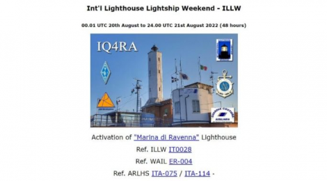Int’l Lighthouse Lightship Weekend – ILLW