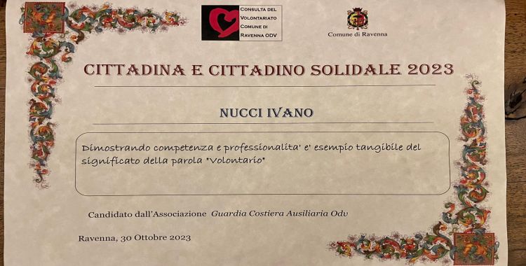 Nucci cittadino solidale-attestato