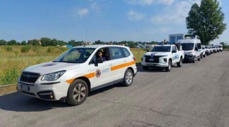 LA GCA DI RAVENNA, DUE VOLONTARI IMPEGNATI NELLE ESERCITAZIONI NAZIONALI DI PROTEZIONE CIVILE
